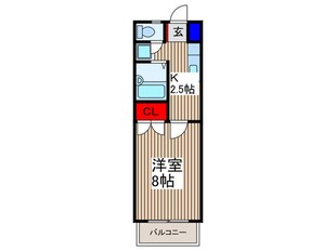 メゾンロ－ゼの物件間取画像